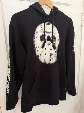 VANS Off The Wall - Friday The 13th Jason Hoodie Sweatshirt Pullover